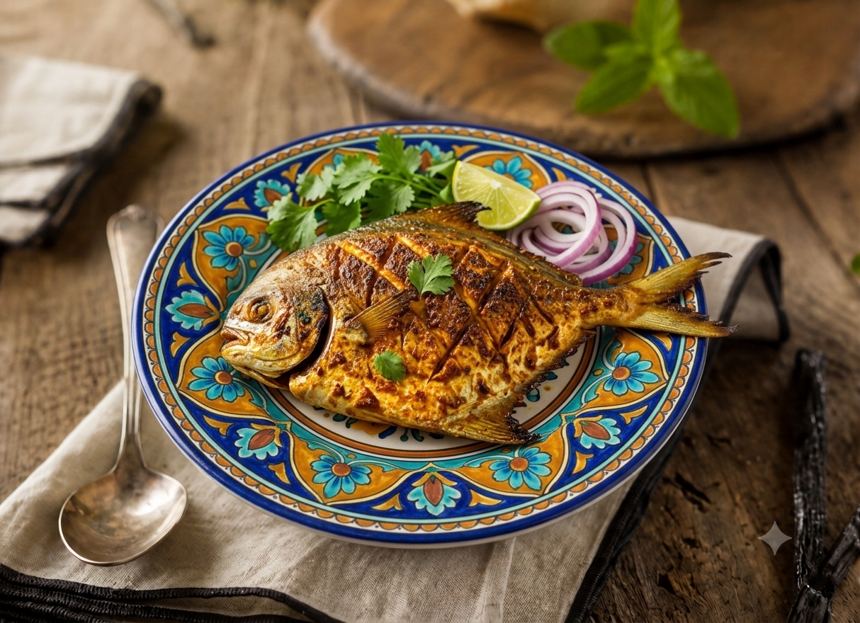 Pomfret Tawa Fry (1 Piece)